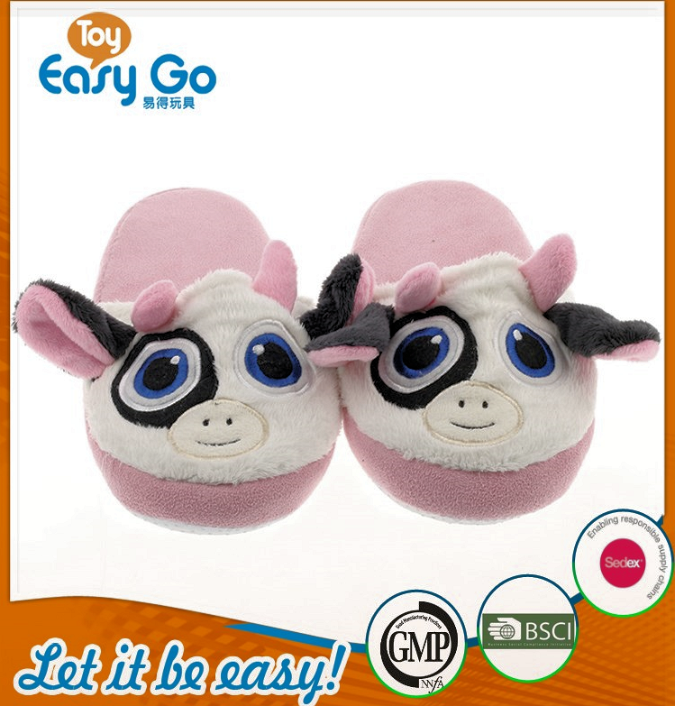 stuffed cartoon slipper